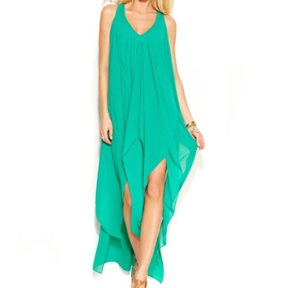 **HOST PICK** Michael Kors Green Maxi Gown